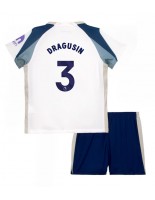 Tottenham Hotspur Radu Dragusin #3 Hjemmedraktsett Barn 2025-26 Korte ermer (+ bukser)